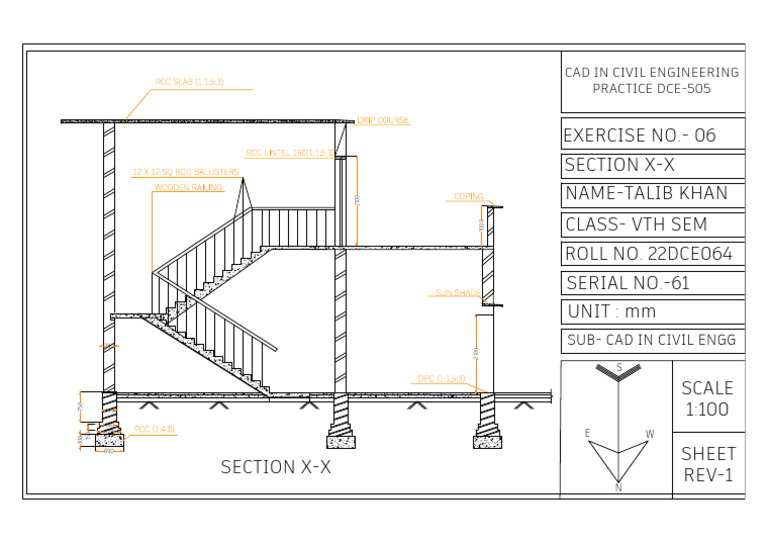 AutoCAD Drawing for Civil Engineering | PDF