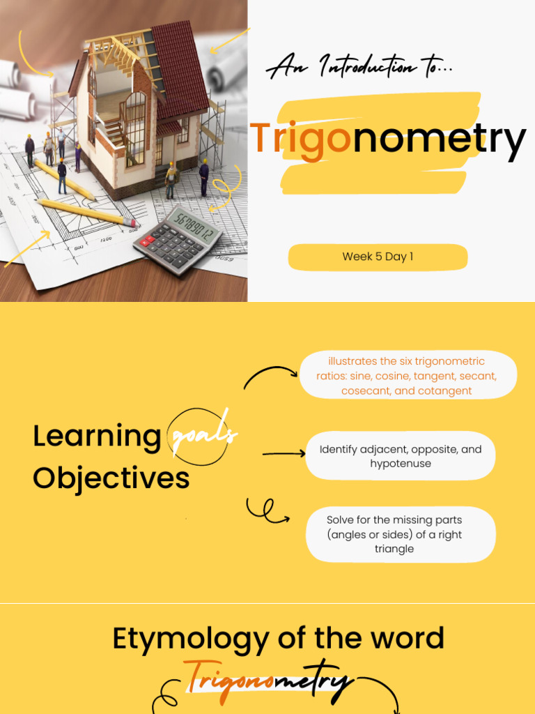 Topic 4.6 - Trigonometric Ratios | PDF | Trigonometric Functions ...