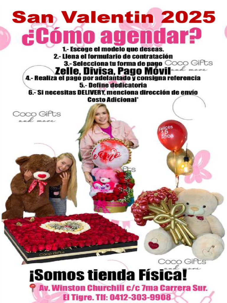San Valentin 2025 Coco Gifts | PDF