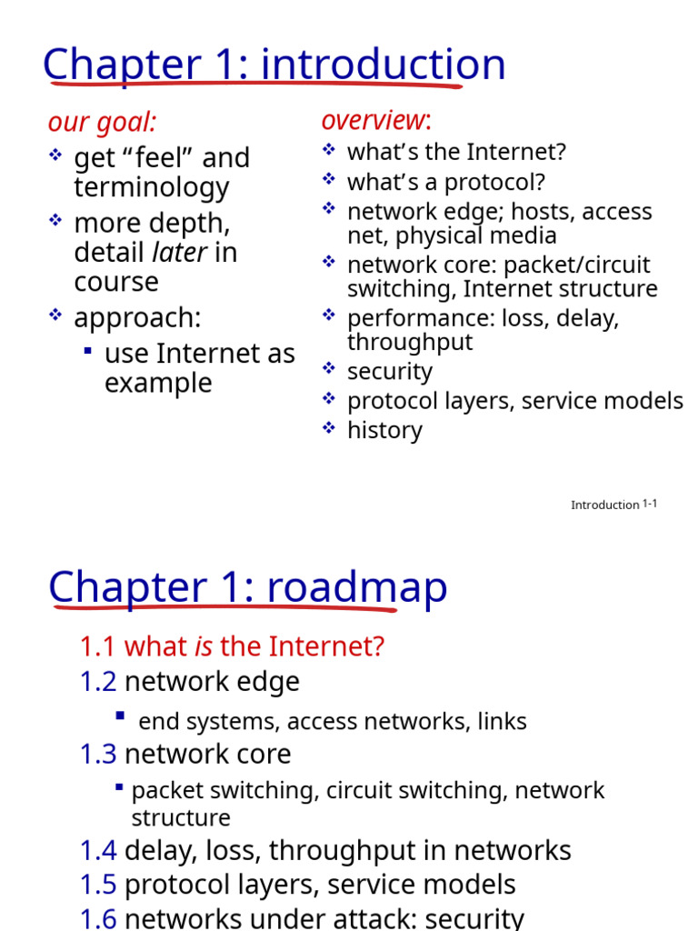 1. INTRODUCTION_COMPUTER NETWORKS AND THE INTERNET | PDF | Computer ...