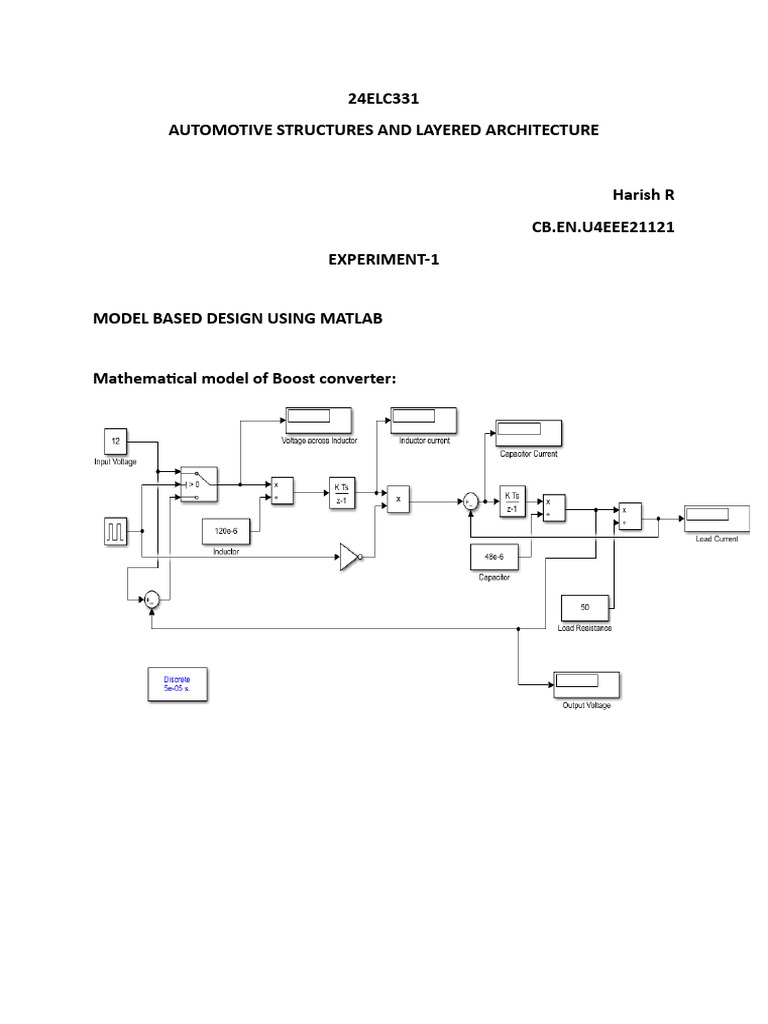 AUTOSAR-Based Wiper Control Model | PDF | Seat Belt | Matlab