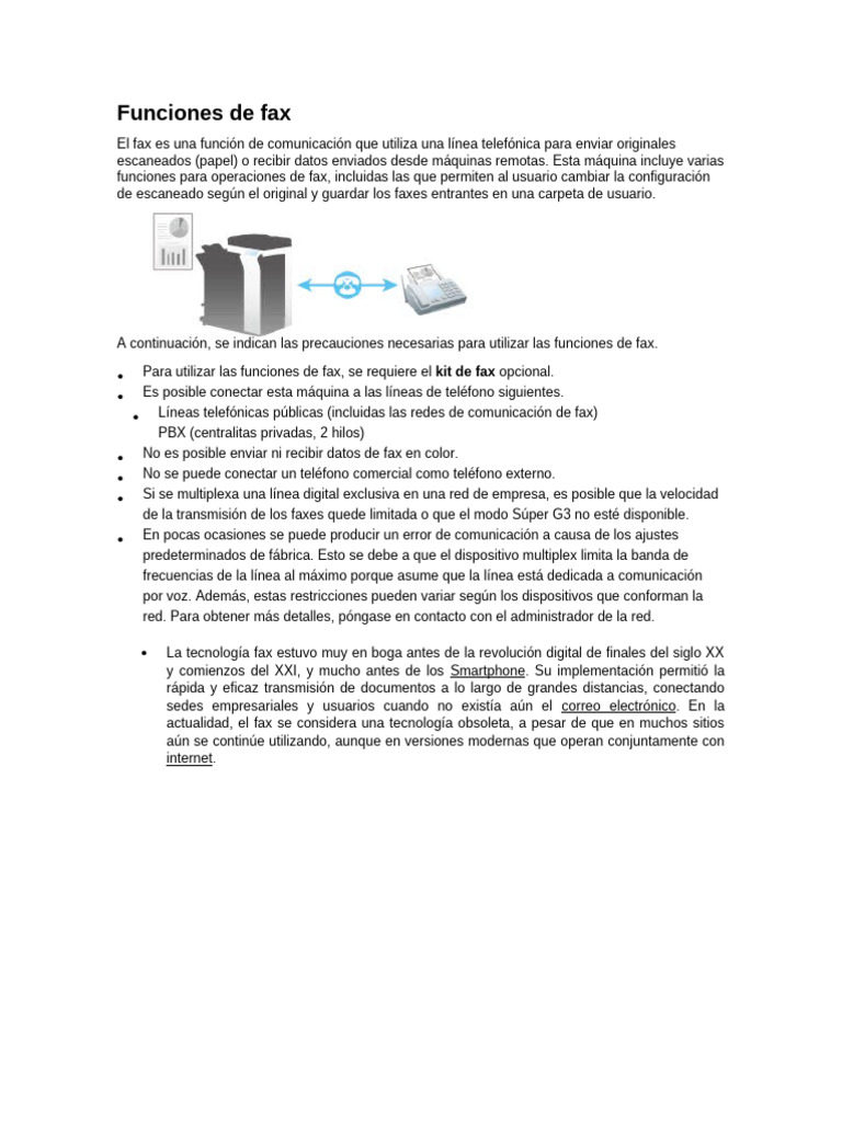 Fax Comunicacion | PDF
