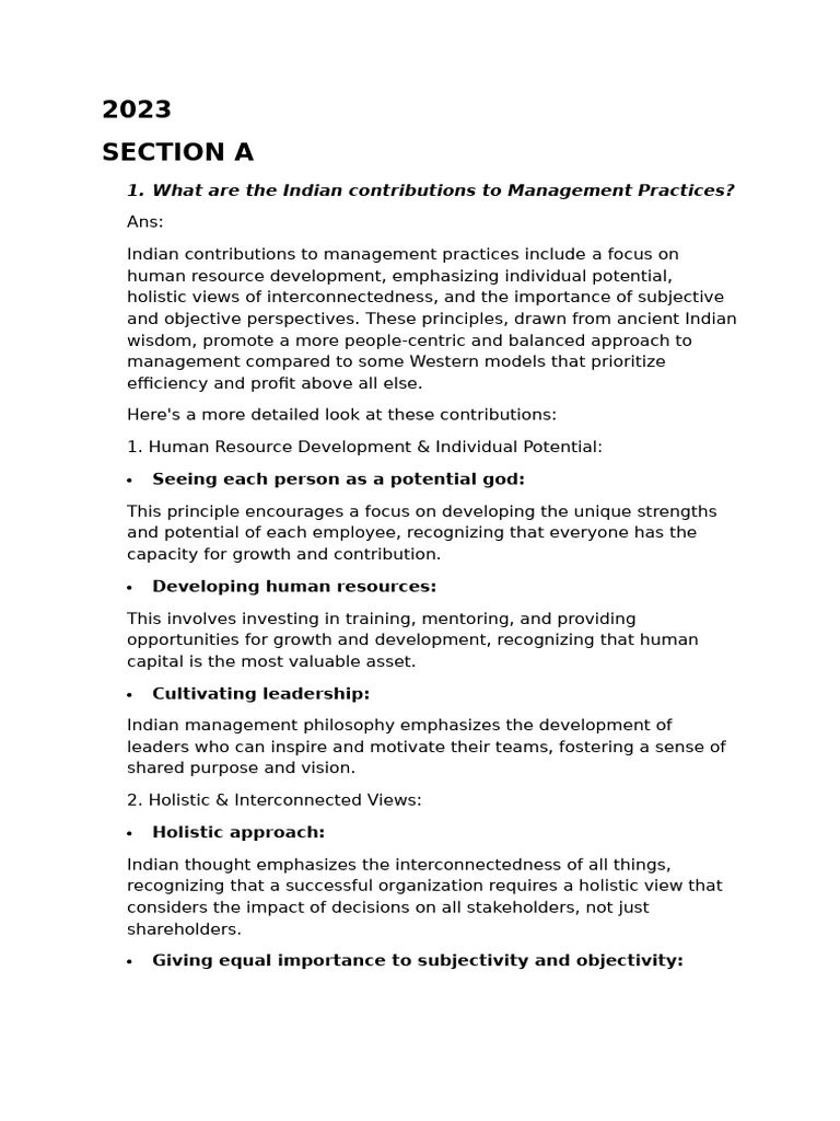 Indian Management Practices Explained | PDF | Perception | Learning