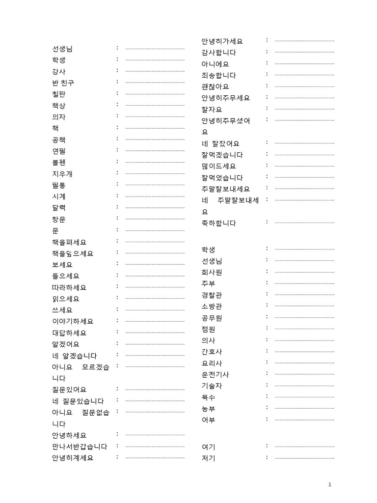 Kosakata 2015 (Inti - Kosongan) | PDF