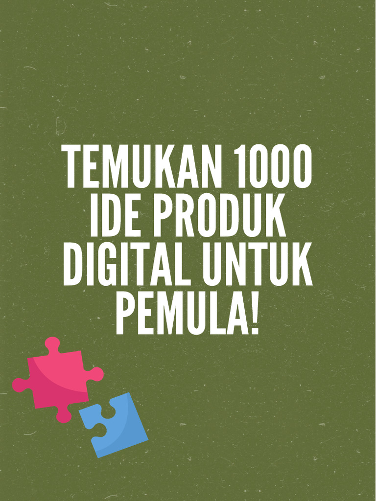 1000 Ide Produk Digital untuk Pemula | PDF