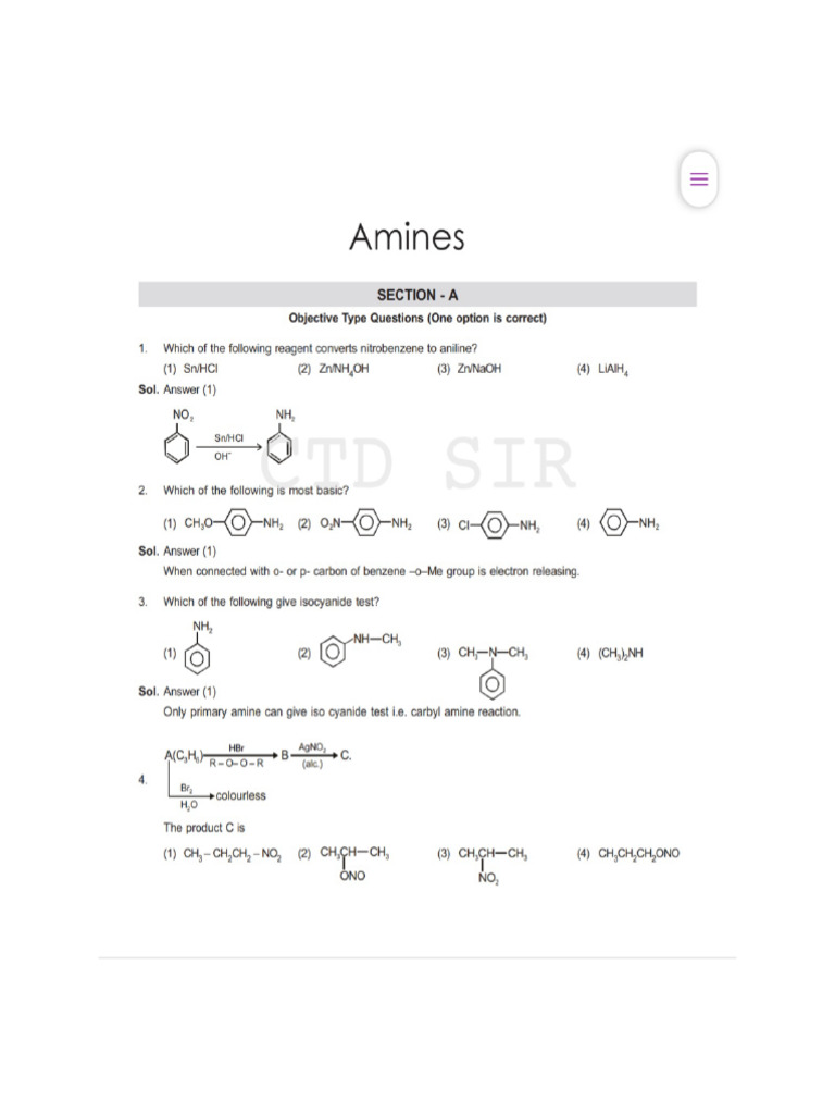 Amines WS | PDF