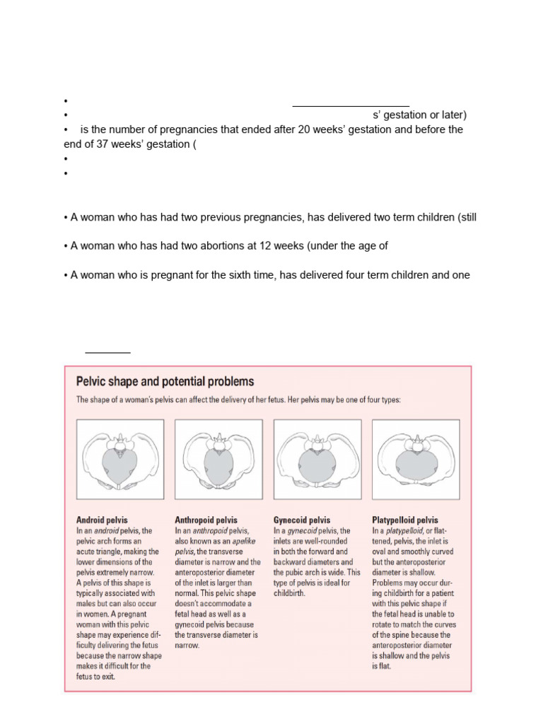 OB Midterm Notes - Part 7 | PDF
