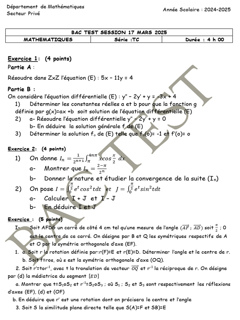 Résolution d'équations et fonctions mathématiques | PDF | Angle ...