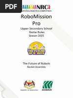 Wro 2025 Robomission Senior Pdf Rocket Automation