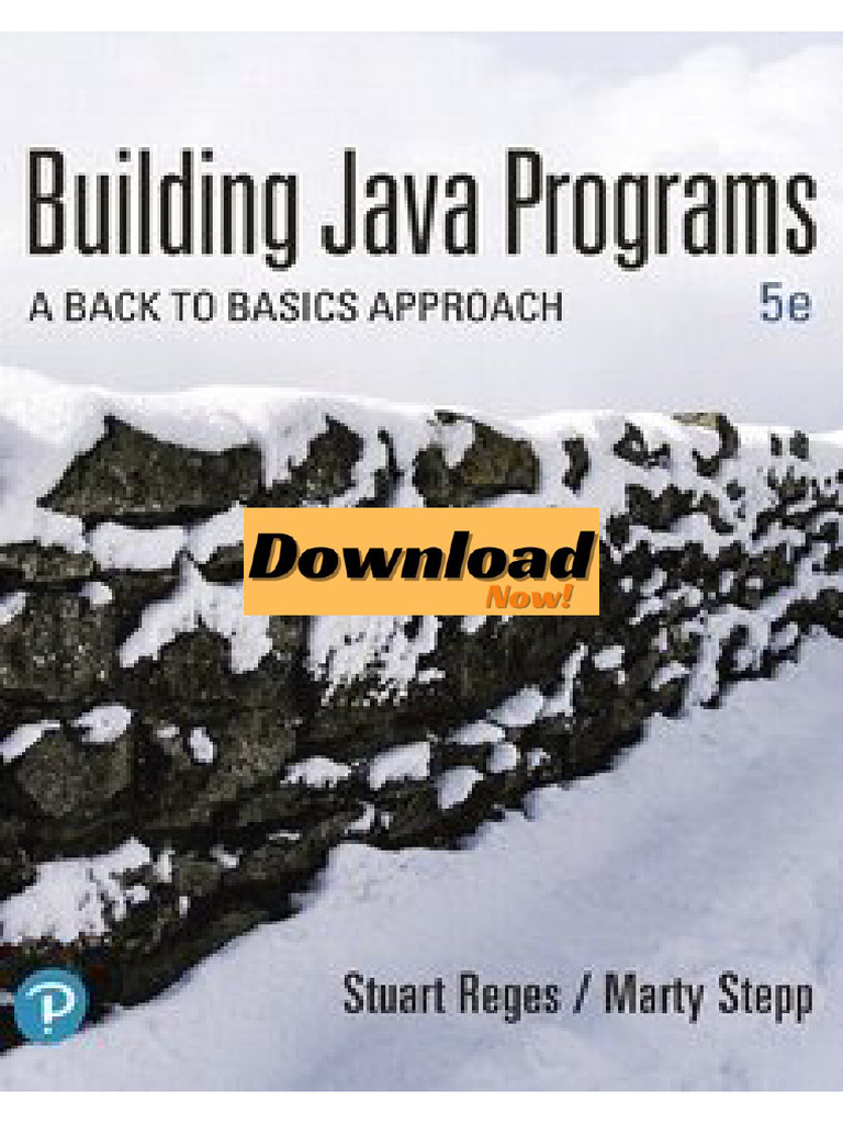 Testbank and Solutions For Building Java Programs A Back To Basics ...