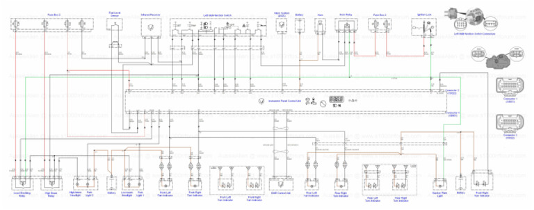 BMW S1000RR 2012-KOMBI Wiring Diagram-190902 | PDF