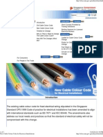 New Cable Colour Code For Electrical Installations