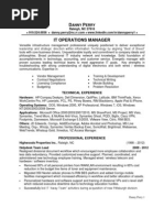 Download Information Technology Operations Manager in Raleigh NC Resume Danny Perry by DannyPerry SN85605948 doc pdf