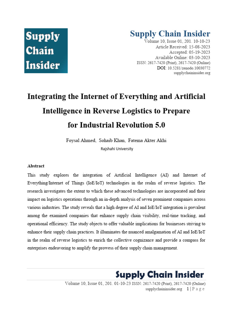 Integrating The Internet of Everything and Artificial Intelligence in ...
