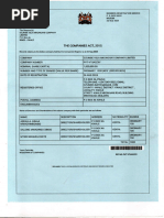 RDB Certificate of Enterprise Registration | PDF | Taxes | Value Added Tax