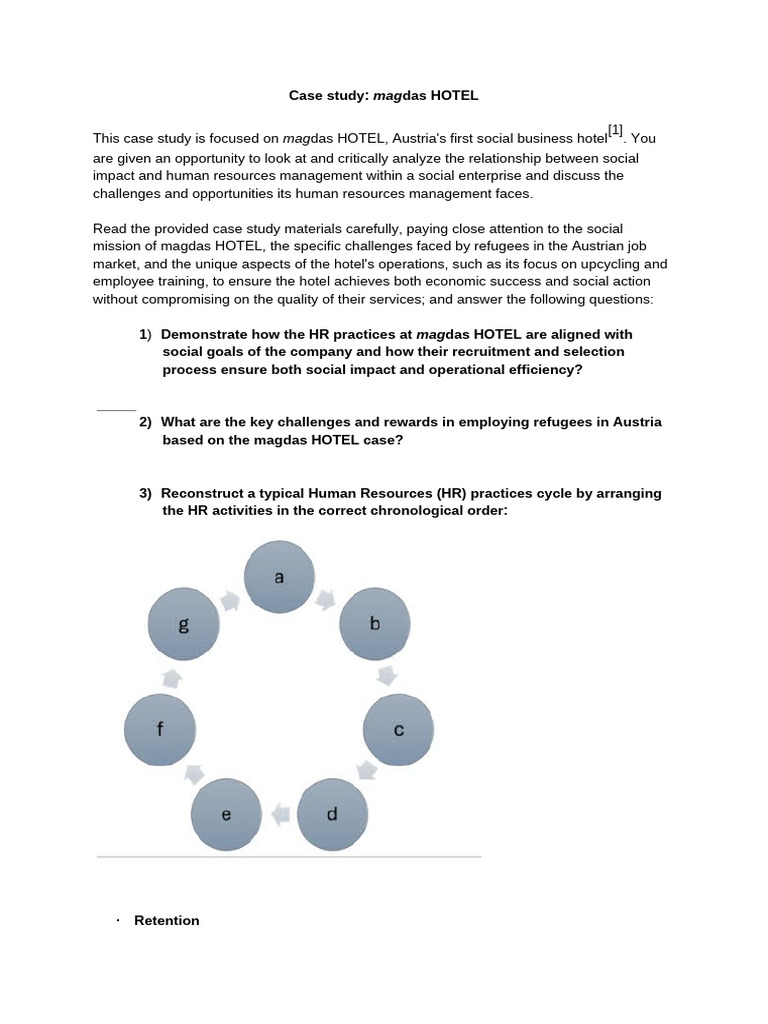 Case Study - Magdas HOTEL | PDF | Human Resources | Human Resource ...