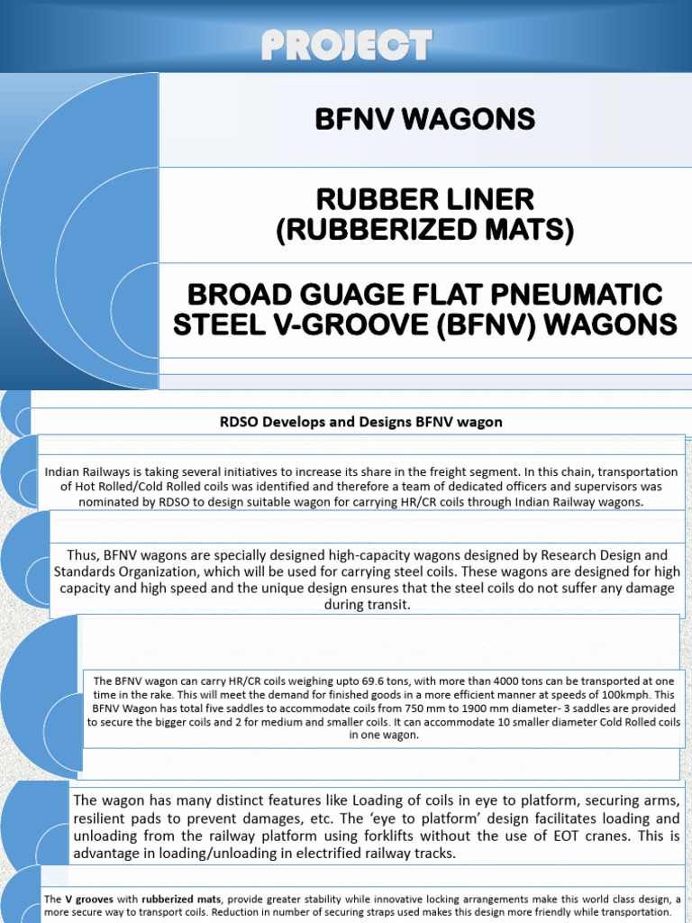 BFNV Wagons for Steel Coil Transport | PDF | Rail Transport | Rolling ...