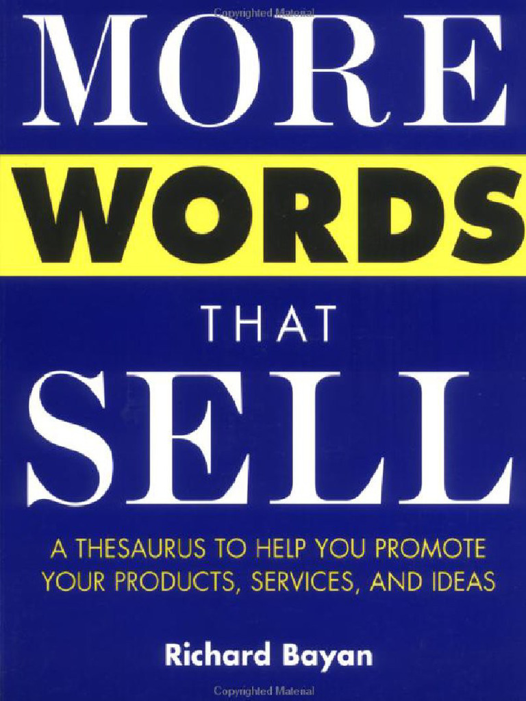 More Words That Sell - Richard Bayan | PDF