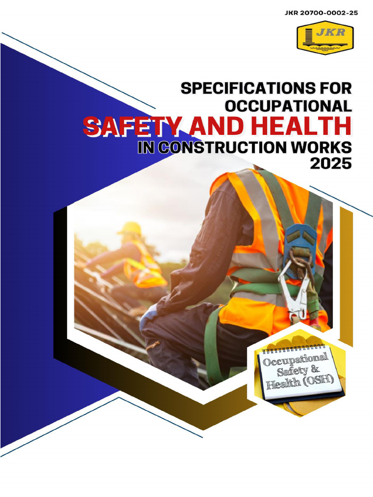 OSH Specifications for Construction 2025 | PDF | Occupational Safety ...