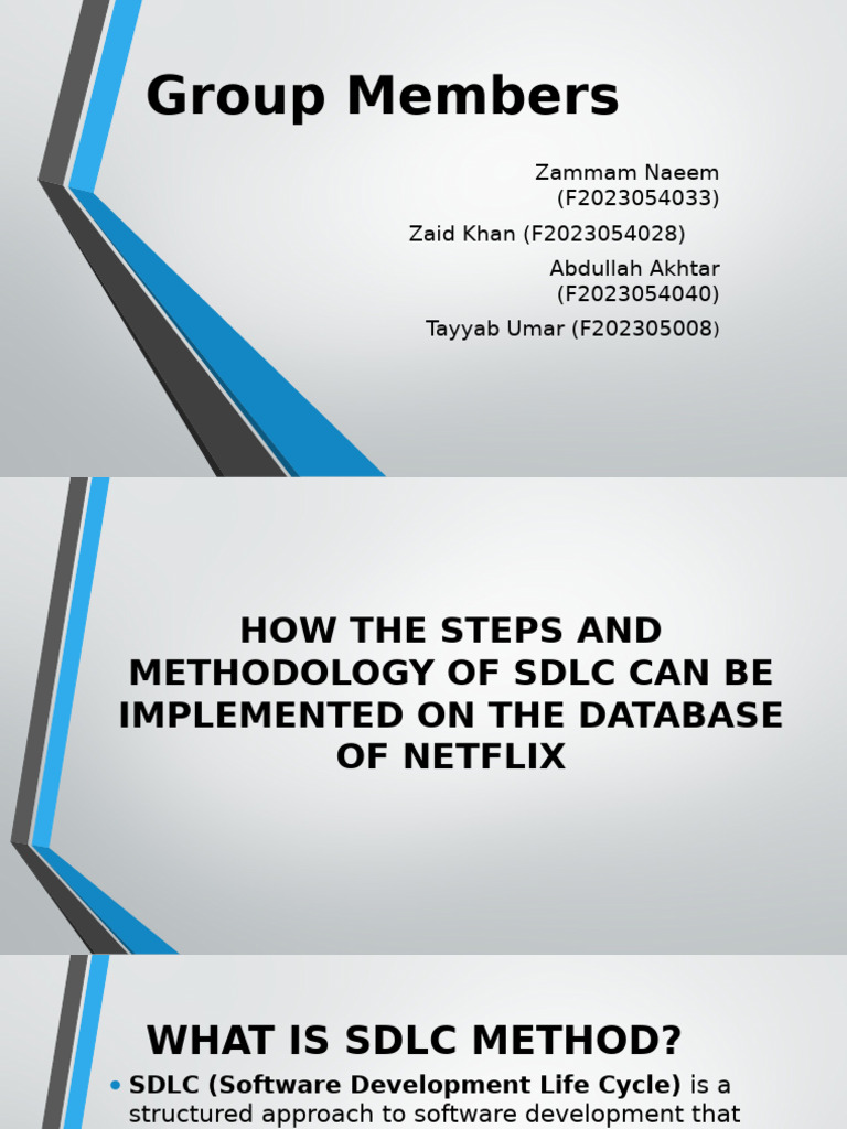 Presentation Database | PDF | Software Development Process | Agile ...