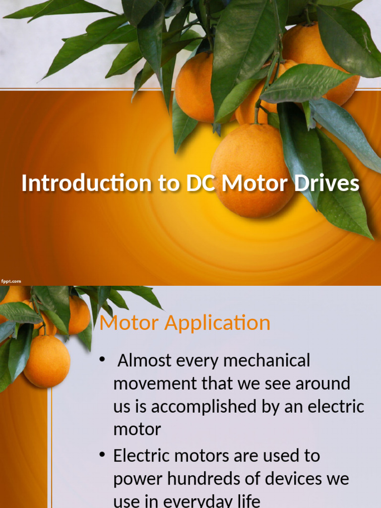 Understanding DC Motor Drives Basics | PDF | Electric Motor ...