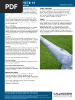 HDG Steel Coating Thickness Guide | PDF | Galvanization | Chemical Elements