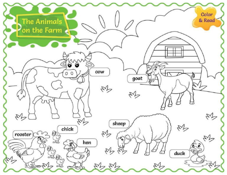 Farm Animals 1 | PDF