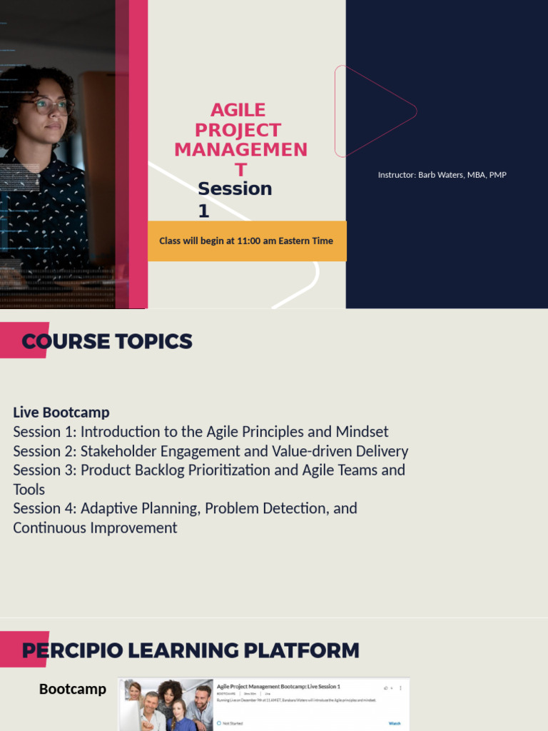 Bootcamp+Session+1+Agile+Project+Management | PDF | Scrum (Software ...