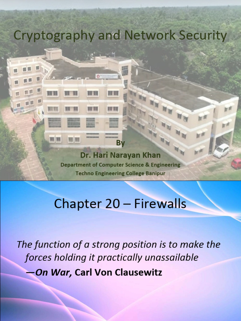 Understanding Firewalls and Security | PDF | Proxy Server | Firewall ...