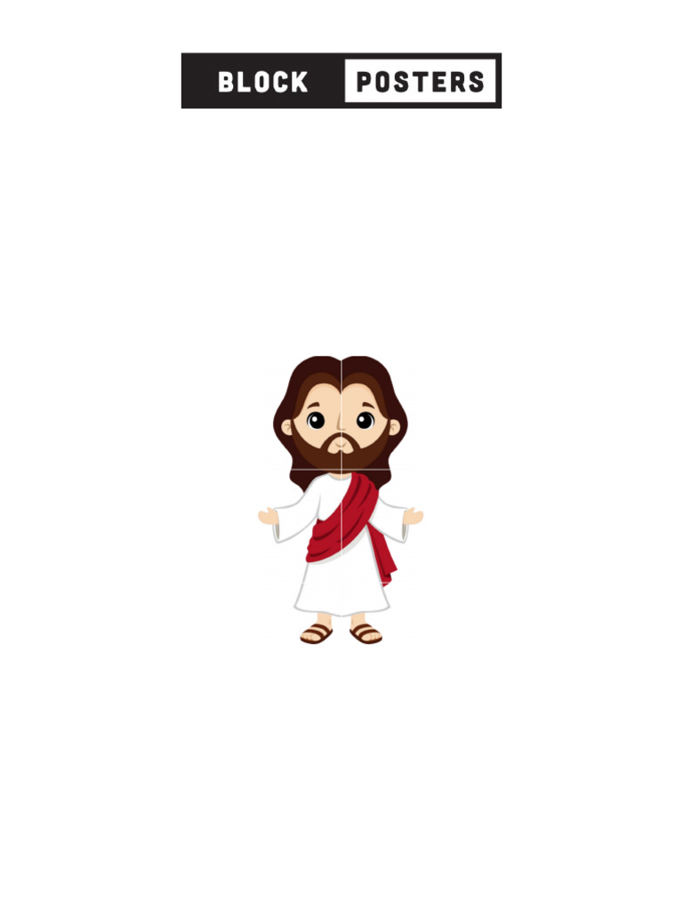 Blockposter Jesus | PDF