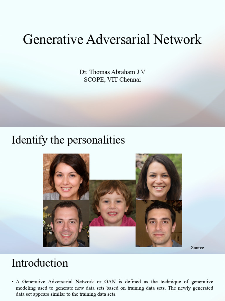 Generative Adversarial Network Pdf Deep Learning Machine Learning