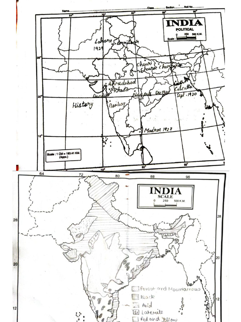 Maps For Exams | PDF