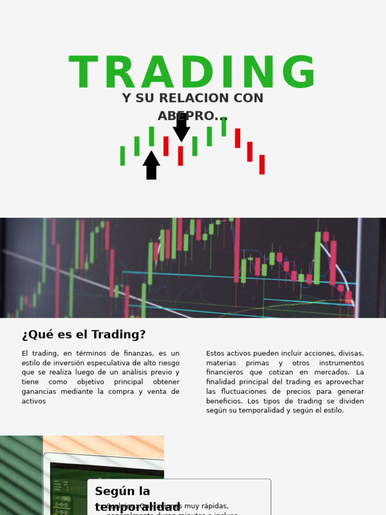 Presentación Curso de Inversión y Trading Profesional Financiero Claro ...