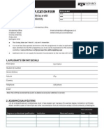 PHD Scholarship Application Form