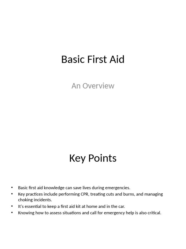 Basic First Aid Enhanced | PDF