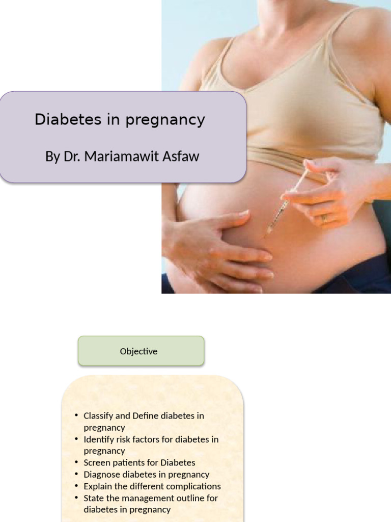 19.diabetes in Pregnancy | PDF | Gestational Diabetes | Diabetes