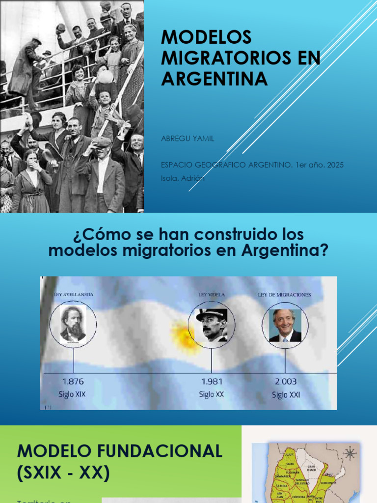Modelos Migratorios en Argentina | PDF