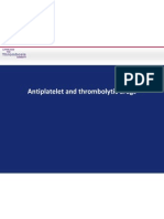 Anti Platelet and Thrombolytic Drugs