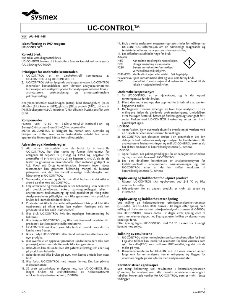 UC-CONTROL PI 1712 No | PDF