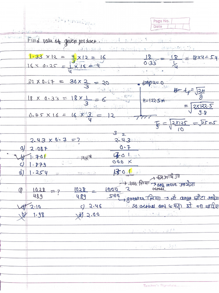 Basic Mathematics (MR SIR) Yakeen by RR | PDF