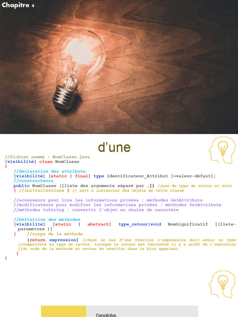 Classes et Constructeurs en Java | PDF | Classe (informatique ...