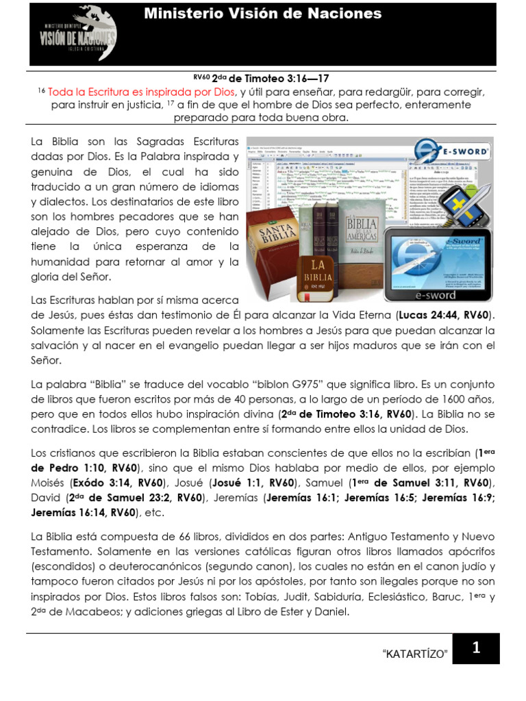 009 La Biblia | PDF | Biblia | Pablo el apóstol