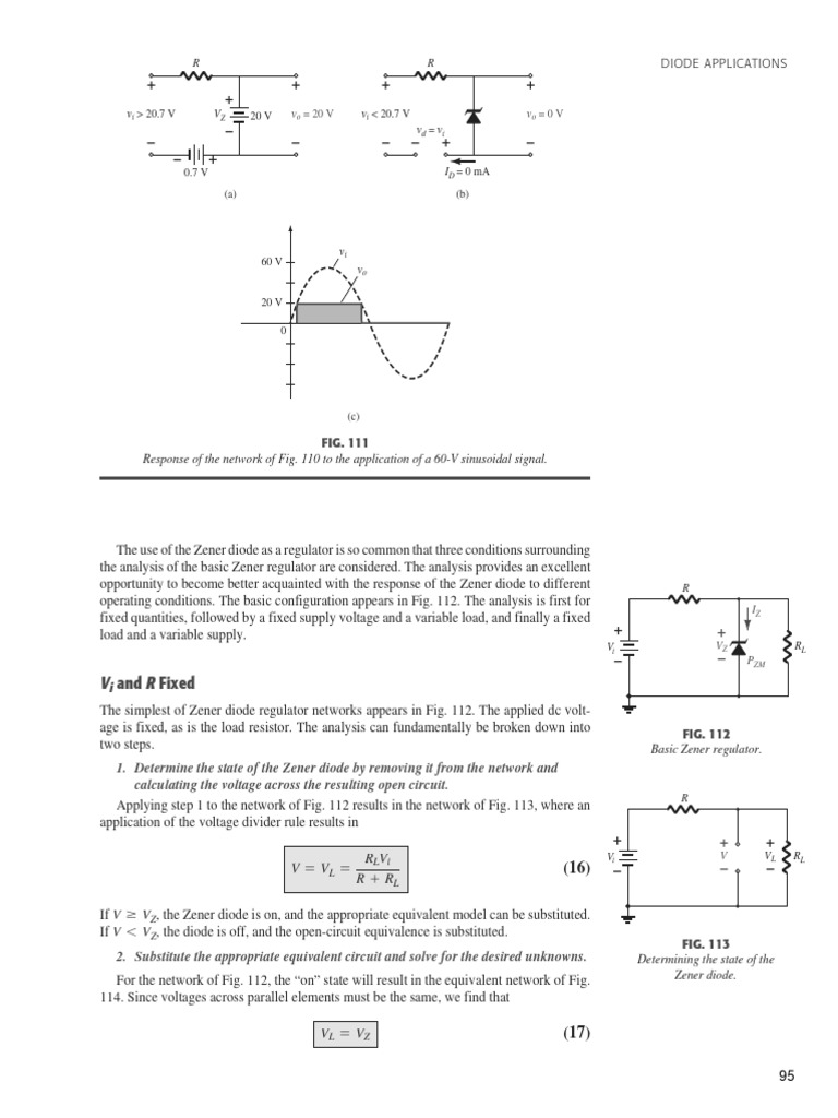 Zener Diode Regulator Analysis | PDF | Electrical Engineering | Voltage