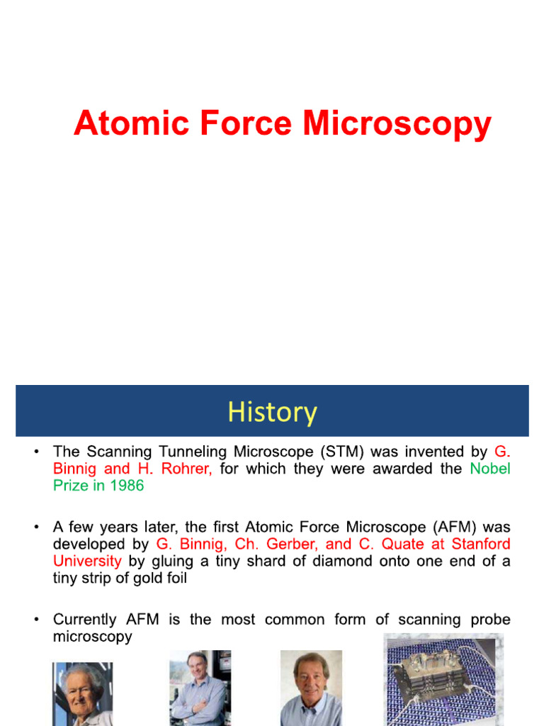 AFM Slides | PDF