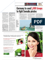 TheSun 2008-11-27 Page11 Germany To Send 1400 Troops To Fight Somalia Pirates