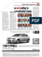 TheSun 2008-11-27 Page14 Obama Not Waiting To Apply Presidential Stamp