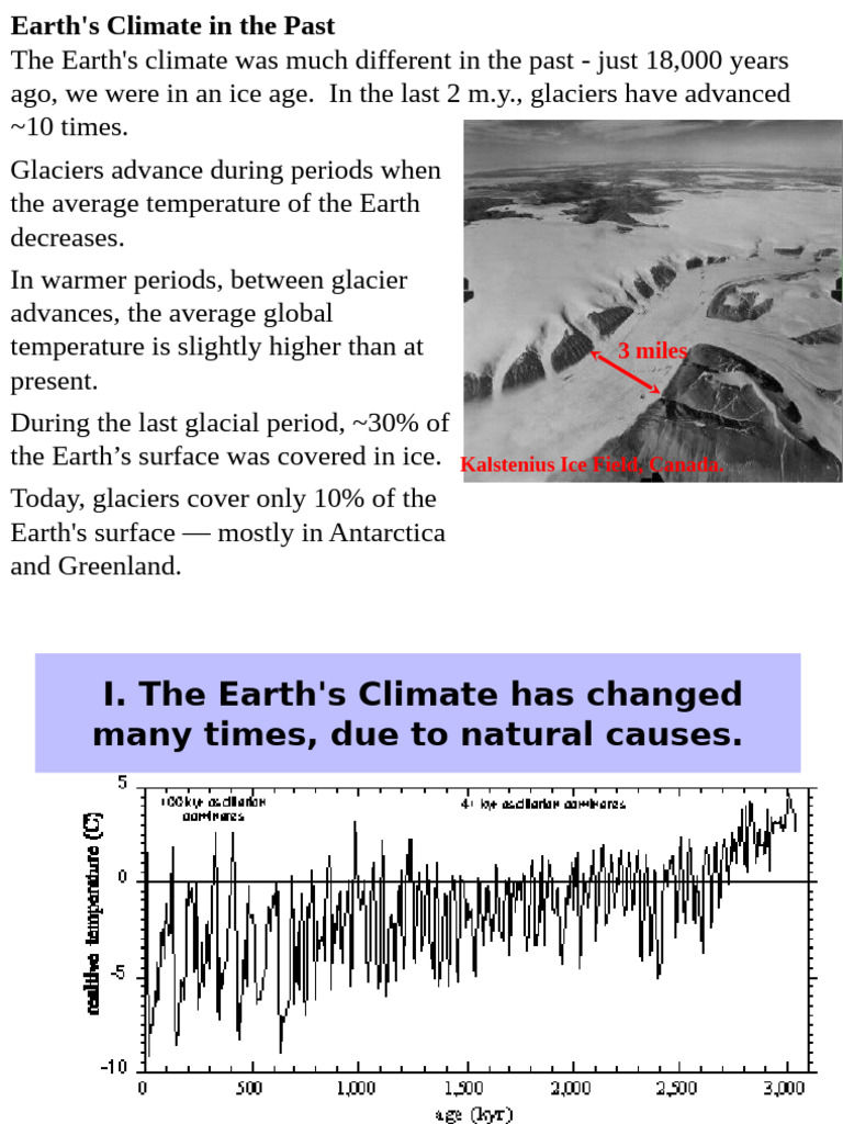 Earth's Historical Climate Changes | PDF | Earth Sciences | Earth
