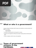 Structure of Trinidad and Tobago Government | PDF | Separation Of ...