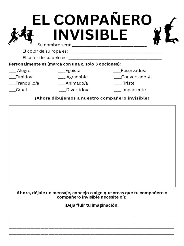 El compañero Invisible (1° a 5° Básico) | PDF