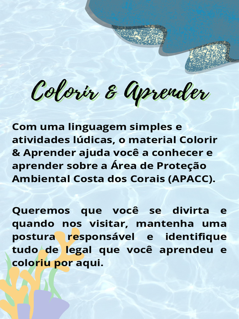 Aprenda e Divirta-se na APACC | PDF
